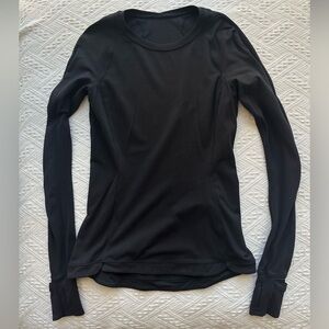 Black lululemon long sleeve